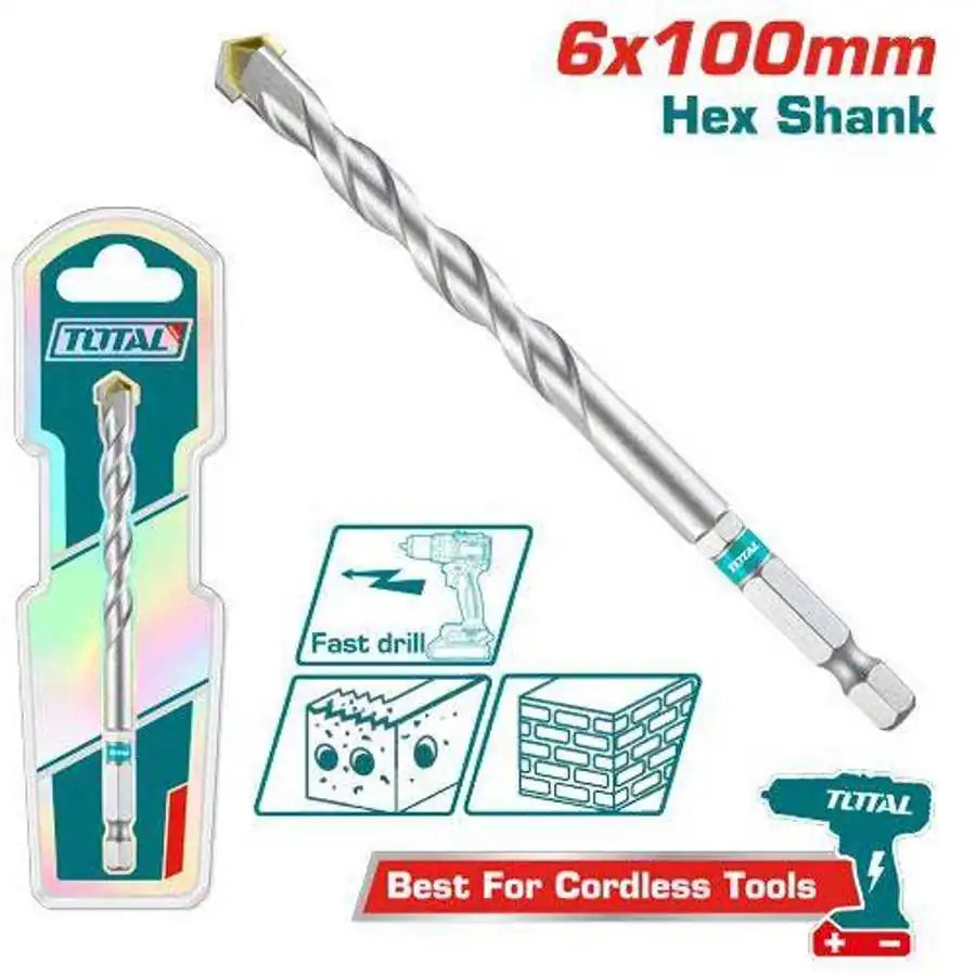 Drill Bit 6X100mm - Total Tools